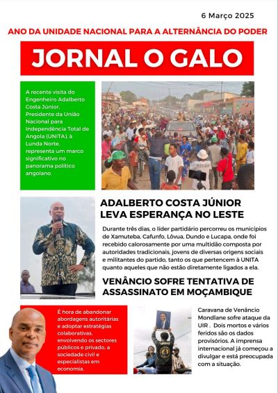 Capa do jornal